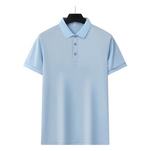 เสื้อโปโลสีพื้นสำหรับผู้ชาย 190 กรัม โพลีเอสเตอร์ แห้งเร็ว เหมาะสำหรับใส่ทำงานในฤดูร้อน หรือใส่ในงานอีเว้นท์ต่างๆ - Product Image 3