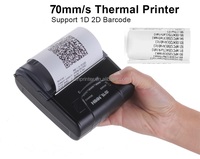 Impresora de Recibos HOP-E300 de 80 mm y 203 dpi, Económica de Fábrica, Portátil, Móvil, Mini, Térmica, USB+BT+WiFi, Batería Grande de 2500 mAh, POS en Stock