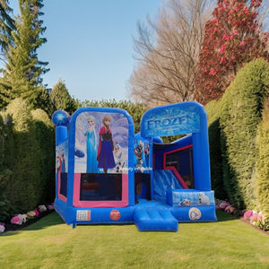 Casa <span class=keywords><strong>de</strong></span> rebote inflable congelada combinada comercial <span class=keywords><strong>para</strong></span> fiestas <span class=keywords><strong>Castillo</strong></span> hinchable duradero <span class=keywords><strong>de</strong></span> negocios <span class=keywords><strong>para</strong></span> niños - Product Image 1