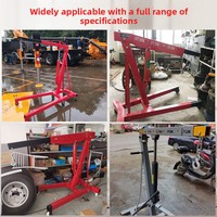 Nouvelle grue hydraulique multifonction 3T, mini-grue mobile pliable de 2 tonnes, alimentée par moteur, 1,8 m, Chine