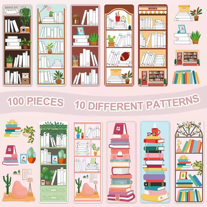 Đọc Danh Sách Đánh Dấu Cá Nhân Thư viện Thẻ Cuốn Sách Tracker Notecards Đọc Log Quà Tặng Cho Đọc Người Yêu Độc giả Văn Học Quà Tặng - Product Image 4