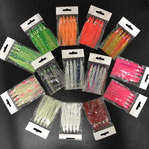 Lure Lula 10cm Polvo Saia Borracha Lula PVC Luminoso Soft Lure Lula Pesca Trolling Lure - Product Image 6