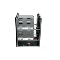 Nouveau châssis de serveur NAS à échange à chaud de stockage domestique IPFS 8 baies de disque dur supportant la carte mère mini-itx et la carte GPU cloud computing