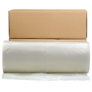 Rouleaux de film plastique transparent souple de 6 mil, 20' x 100', résistant à l'humidité, qualité alimentaire, en PE, pour protection - Product Image 1
