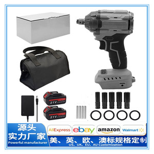 Powerful Electric Wrench 21V Lithium Battery Rechargeable Dual-Purpose 1/2 In Drive For Household Diy Use - Product Image 5