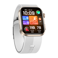 Montre connectée TKYUAN Health Smart Watch avec pompe à air, airbag, mesure précise de la pression artérielle, de l'oxygène sanguin, de la fréquence cardiaque, de la température et de l'ECG.
