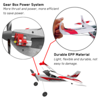 Radiocommandé 400mm RC Park flytrastar 3CH, prêt à voler pour les débutants