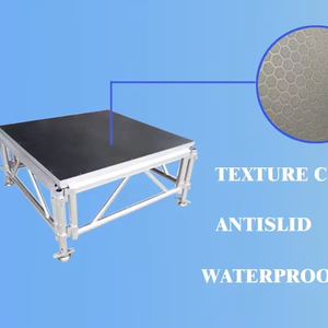 Mobile Concert Event Wedding Aluminum Modular Stage Quick Installation Anti-Skid Adjustable Height for Sale - Product Image 1