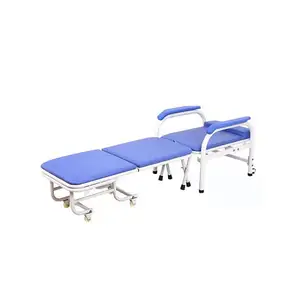 Çok fonksiyonlu dayanıklı ve rahat hastane escort sandalye hasta yatağı