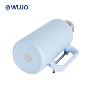 WUJO 1300ml Double Paroi Isolé En Acier Inoxydable Thermos Gourde Sous Vide Yerba Mate Cup Tumbler Bouteille D'eau avec Bombilla - Product Image 6