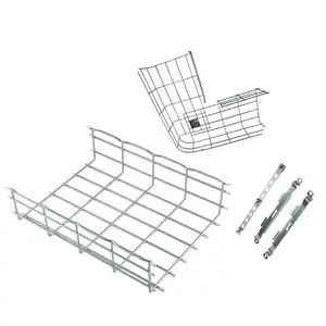Galvanized Stainless Steel Wire Mesh Cable Tray
