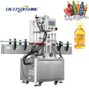 Full Automatic Capping Machine with Cap Feeder/Cosmetic Bottle Cap <b>Screwing</b> Closing Manufacture Machines for Sell - Product Image 4