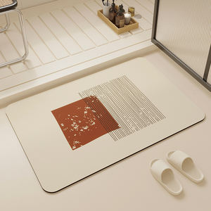 אמבט שטיח שטיח ללא להחליק אמבט ג 'קוזי חדש הגעה nappa גרגר מים סופג אמבטיה - Product Image 6