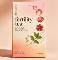 Thé de fertilité utérine aux herbes et ingrédients naturels pour femmes, favorise une préparation saine à la grossesse