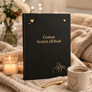 Offre Spéciale : Livre à Gratter Personnalisé pour Couples – Aventure Romantique Ensemble pour Toujours – Album de Photos avec 60 <span class=keywords><strong>Idées</strong></span> de Rendez-vous Uniques - Product Image 4