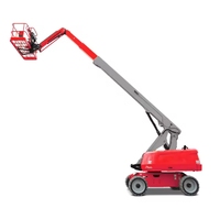 Haute qualité 20-25m monté sur camion élévateur à flèche aérienne remorquable articulé télescopique Portable ascenseur de pneu excellent pour l'extérieur