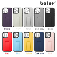 Funda de TPU y PC para Teléfono, con Anillo Magnético, Soporte y Carga Inalámbrica para iPhone 16 Pro Max, Fabricante OEM ODM, China