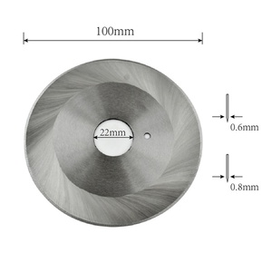 100*22*0.6 mm <b>Round</b> Knives for Van De Wiele and Schoenherr <b>Carpet</b> Weaving Machine - Product Image 3