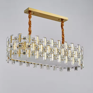 Zeal Lighting Top Selling Modern 6 Luces Gold Crystal Chandelier Indoor Crystal Chandelier Light - Product Image 4