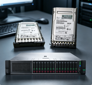 SSD voor server P41398-B21 3,84TB SAS 24G RI SFF BC Zelfversleutelend FIPS PM6 - Product Image 1