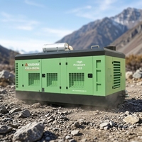 Compresseur d'air portable pour remorque, machine à vis diesel pour plateforme de forage à circulation inversée, compresseur d'air Kaishan