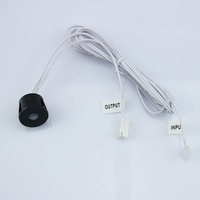 LP-2016A DC12V 24W tersembunyi dipasang induktif Switch dengan Pir Sensor gerak untuk kabinet LED lampu garis Model 2016