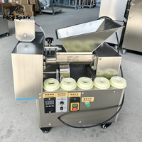 Machine à découper la pâte compacte CE avec fonction de saupoudrage de farine, diviseuse de pâte à 3 moules, capacité de découpe de 1 à 500 g