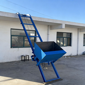 Elevador portátil para lodo de construcción y grava, transportador mecánico inclinado, máquina de carga de escalera - Product Image 5