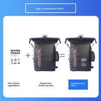 Sac à dos étanche en PVC pour sports de plein air, randonnée, camping, affaires, étudiants, ordinateur portable