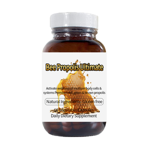 Oem/Odm Bee <span class=keywords><strong>Propolis</strong></span> Ultieme <span class=keywords><strong>Capsules</strong></span> Fabriek Voedingssupplement Bijen <span class=keywords><strong>Propolis</strong></span> <span class=keywords><strong>Capsules</strong></span> - Product Image 1