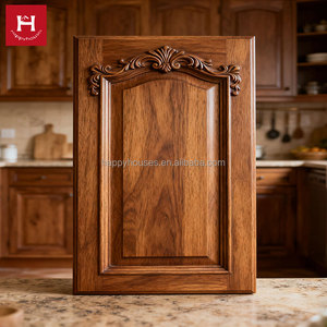 Felice case intere casa di personalizzazione classica in legno massello armadi da <span class=keywords><strong>cucina</strong></span> porta campione del fornitore di campioni gratuiti <span class=keywords><strong>disegni</strong></span> a base di campione - Product Image 2