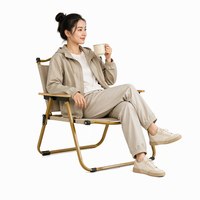 Chaise lune robuste et durable en Oxford pour le camping, chaise pliante d'extérieur, supporte 330 lb, portable, confortable, plage, randonnée, pêche