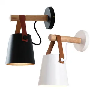 Billiger moderne metall schatten hängen bett seite anpassen lesen wand lampen für retro