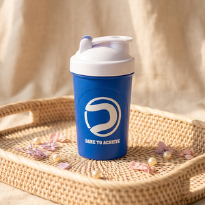 650ML Custom Printed <b>Shaker</b> <b>Bottle</b> Promotional Drinkware Portable Mixing Cup for Fitness Travel Giveaway - Product Image 1