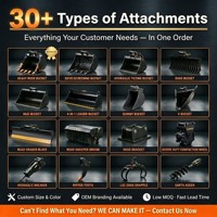 Prix de gros usine : Accessoires pour excavatrices, Godets de roche robustes, Pinces, Tarières, Râteaux de construction, Matériel pour toutes marques