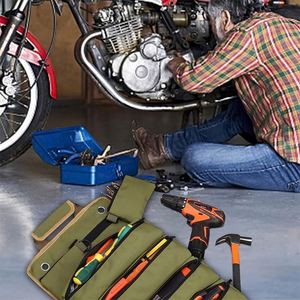 Heavy Duty Tool Bag Customizable Oxford Hardware Organizer Technician Tool Bag Electrician Tool Pouch With Adjustable Belt - Product Image 4