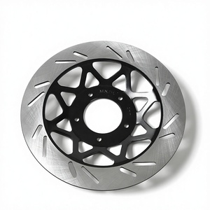 Disque de frein avant et arrière en acier de 220 mm pour <span class=keywords><strong>moto</strong></span> électrique 125cc 150cc, neuf - Product Image 3