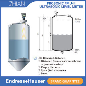Ультразвуковой измерительный прибор Endress + Hauser, датчик уровня E + H FMU44, ультразвуковой датчик уровня заполнения - Product Image 4