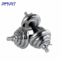 Haltère Réglable Musculation – Set de Dumbbells en Fer pour Exercice de Gym