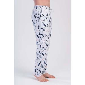 Pyjama Homme à Poches (Bas de Pyjama) – Tenue Décontractée d'Intérieur en Coton Tricoté, Manches Courtes, Été, Taille XL, Logo Personnalisé, Couple - Product Image 3
