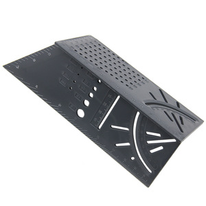 Li Pu Multifunctional Angle Ruler 45 90 Degree Plastic Woodworking Measuring Tool For Cutting Machine - Product Image 4