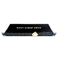 Parafoudre de signal intégré EPRJ45-5 1000M 24 ports à réponse rapide en aluminium pour protection contre les surtensions de signal SPD