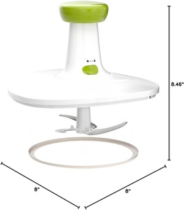 Large 1.5L Bowl Effortless Vegetable <b>Chopper</b> Meat Mincer Fruits and Herbs <b>Chopper</b> Garlic Onion <b>Hand</b> Press Manual Food <b>Chopper</b> - Product Image 6