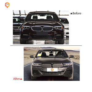 Rejilla de parachoques delantero y trasero de coche modificada, Kit de carrocería M-tech, actualización a kit de carrocería G38 MT para <span class=keywords><strong>BMW</strong></span> 5 SERIES G30 año 2018-2022 - Product Image 2