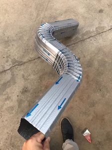 Vòng downspout hàn ống cuộn tạo thành máy lợp Vật liệu làm tráng máng xối Máy làm - Product Image 2