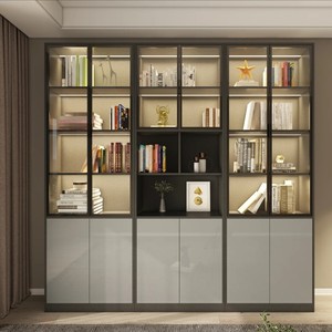 Servicios de Personalización de Librerías Modernas de Madera, Soluciones Profesionales Personalizadas, Multifuncionales y que Ahorran Espacio para el Hogar y la Oficina - Product Image 5