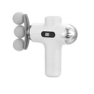 Pistola de Masaje Fascial para Cuello, 9 Cabezales, Pantalla LCD, Recargable por USB, Vibración, Amasamiento, Relajación Muscular, Grado Profesional - Product Image 4