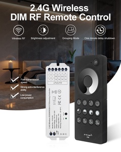 Nuevo Controlador de Intensidad LED Inalámbrico RF 2.4G Ultra Delgado con Deslizador Táctil, de un Solo Color, con 3 Años de Garantía - Product Image 6