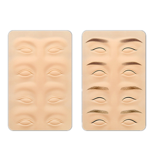 3 in 1 Brows Eyes Lips PMU <b>Practice</b> Skin 3D Silicone <b>Pad</b> for Microblading Academy - Product Image 4