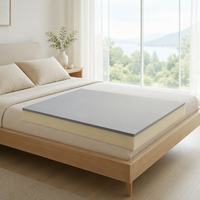 Großhandel Orthopädische Matratze für Guten Schlaf Einzel- Doppel- Voll- King-Size-Matratzen Hochdichte Gel-Memory-Foam-Matratze